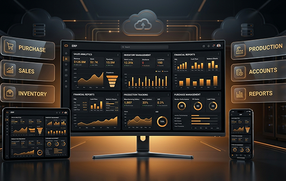 EKTOVA ERP Dashboard